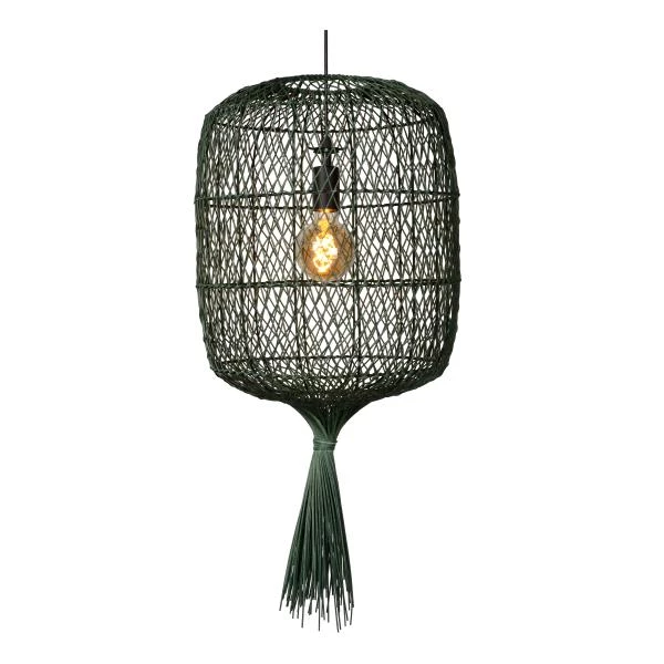 Lucide GARVE - Hanglamp - Ø 40 cm - 1xE27 - Groen - detail 3